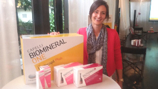 La Sig.ra Laura Piazza - Resp. Marketing Linee Biomineral e Biothymus